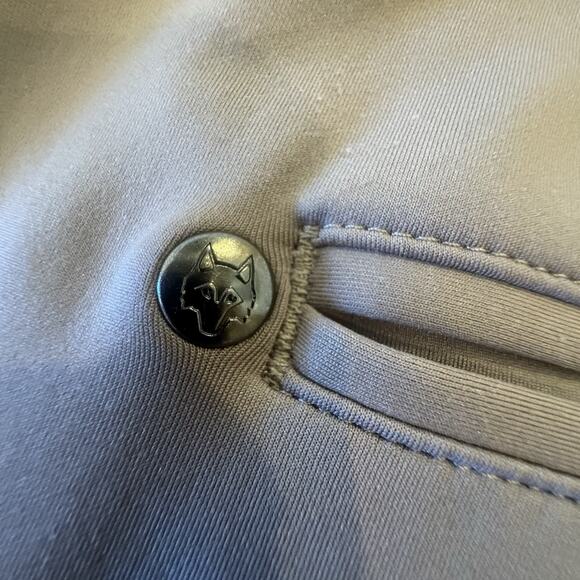 Greyson Sequoia Knit Trouser Mens 38 x 32 Khaki Beige Golf Performance Pants - Picture 7 of 14